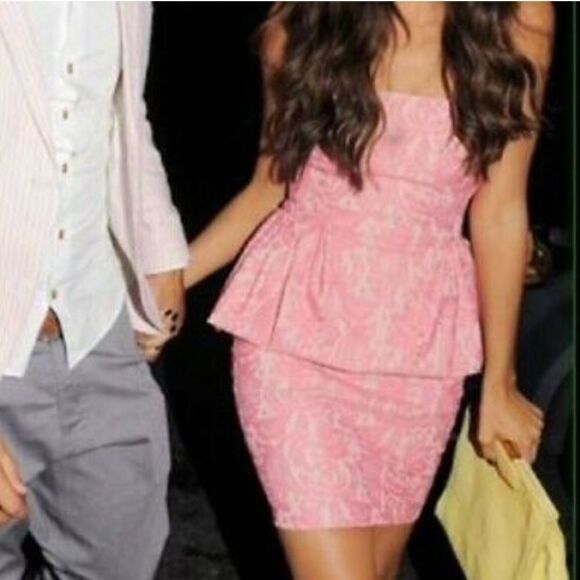 ZARA strapless  Cocktail Dress - Picture 2 of 10